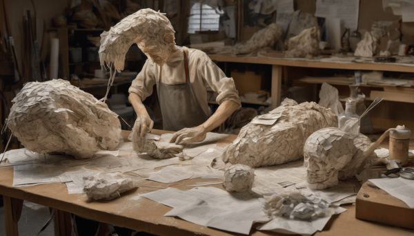 Créez des sculptures en papier mâché étonnantes avec des techniques spécifiques