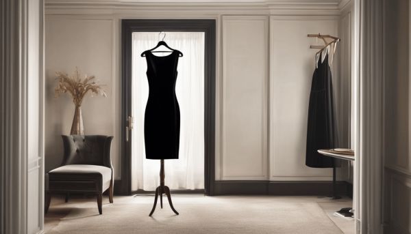 Incluez une robe noire coller dans votre garde-robe élégante